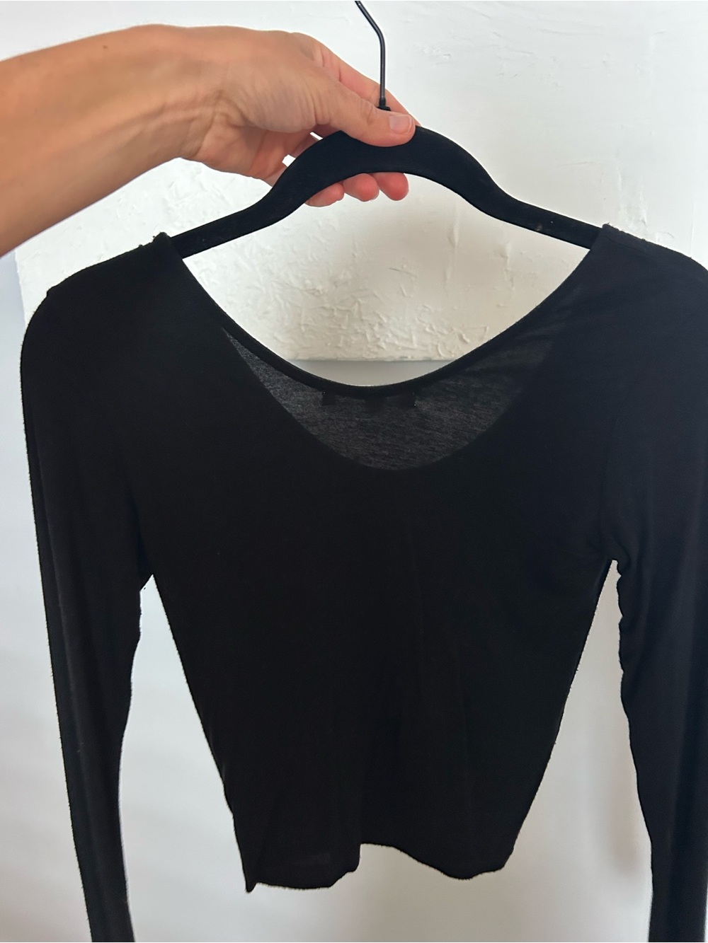 Joah Brown Scoop Neck Long Sleeve - Picture 4 of 6